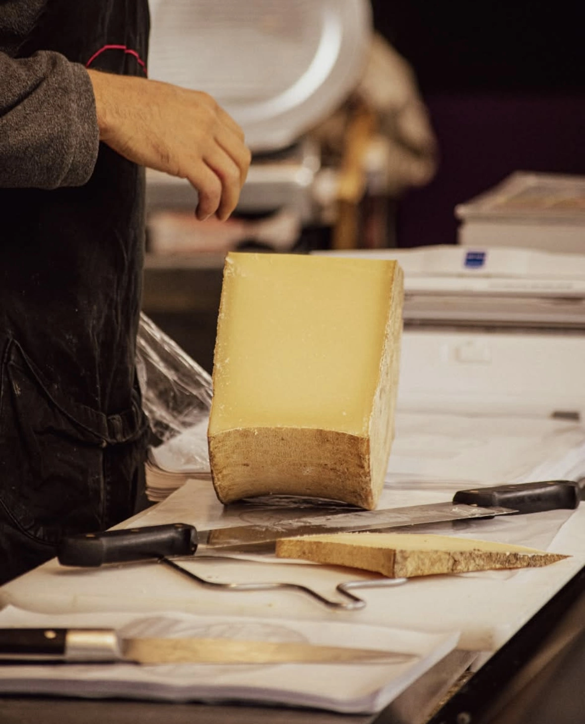 Une image de fromage de variété Comté.